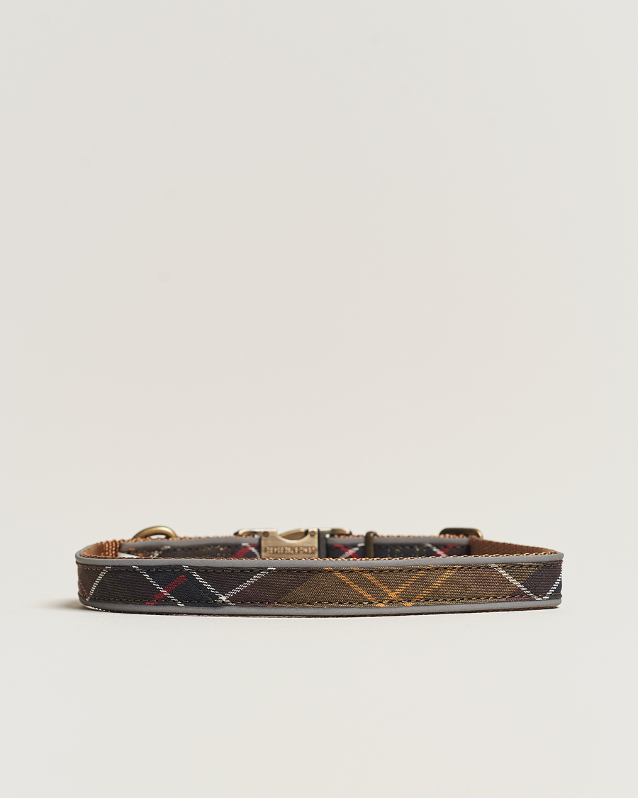 Herre | Barbour International Reflective Tartan Dog Collar Classic | Barbour International | Reflective Tartan Dog Collar Classic