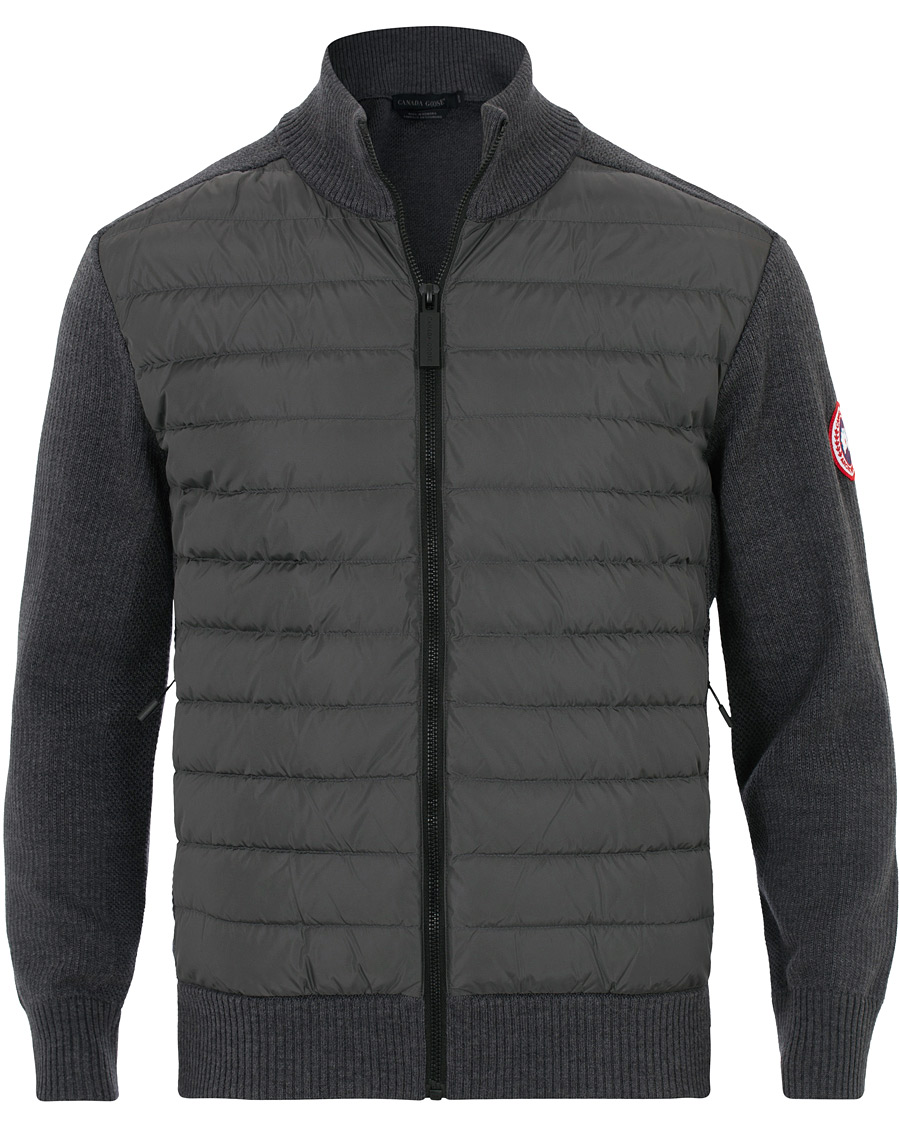 Herre | Jakker | Canada Goose | Hybridge Knit Jacket Iron Grey