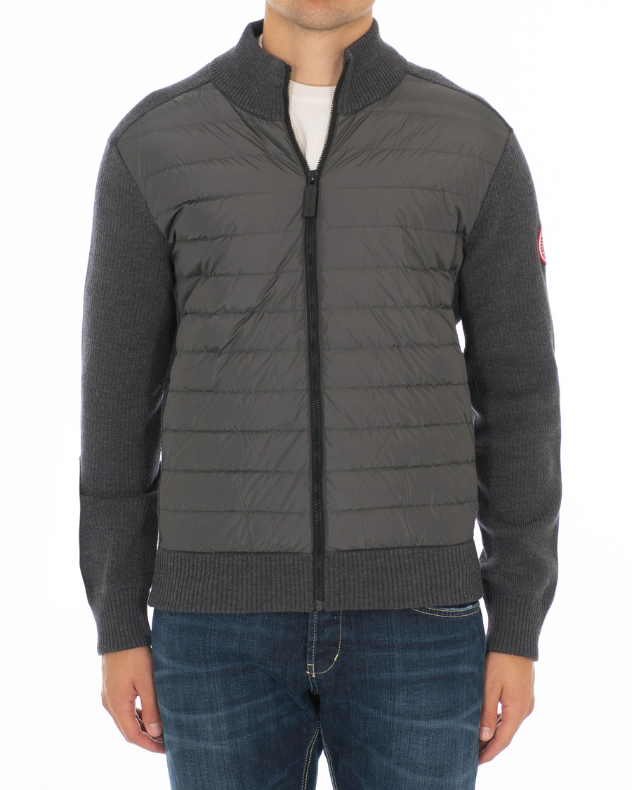 Herre | Jakker | Canada Goose | Hybridge Knit Jacket Iron Grey