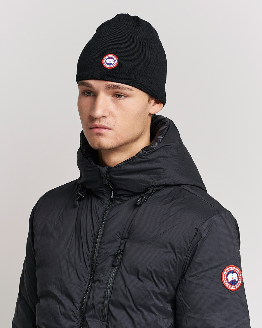 Herre | Canada Goose Standard Toque Black | Canada Goose | Standard Toque Black
