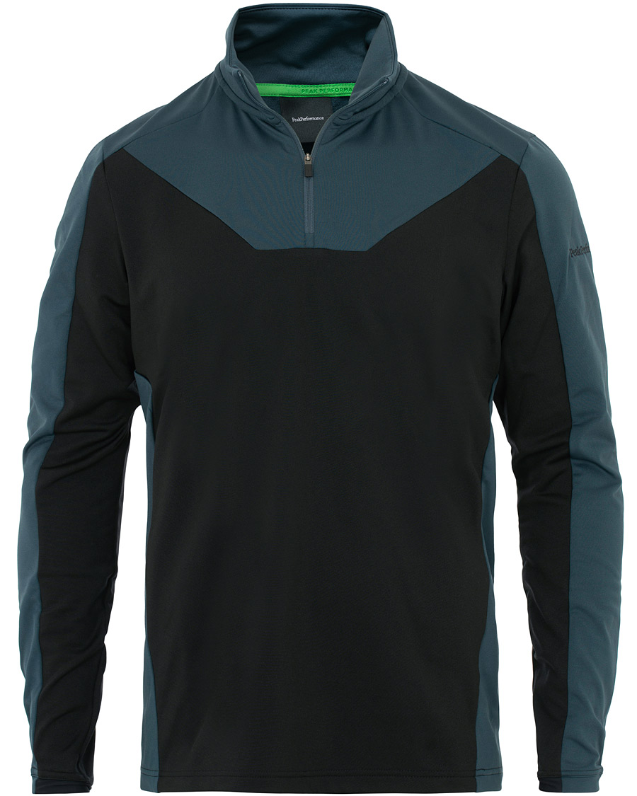 Herre | Gensere | Peak Performance | Ace Mid Half Zip Black