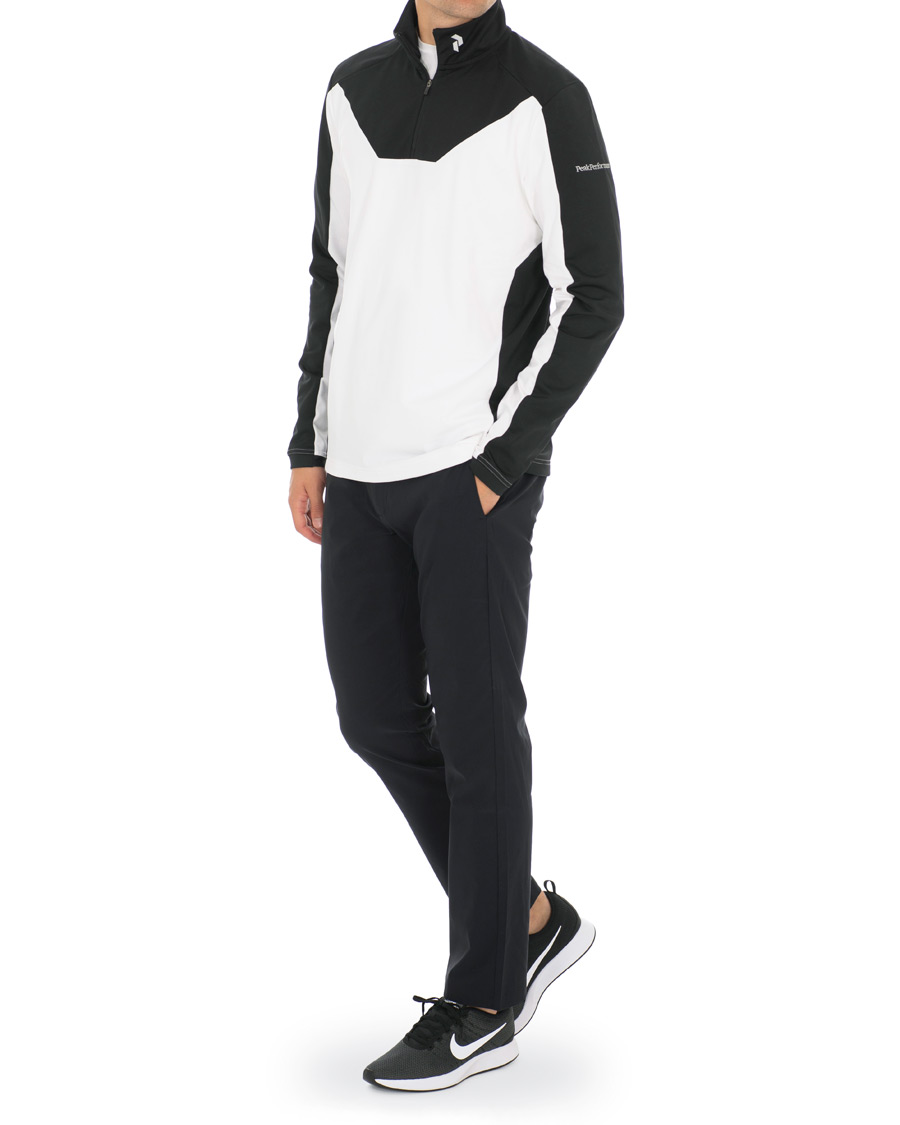 Herre | Gensere | Peak Performance | Ace Mid Half Zip White