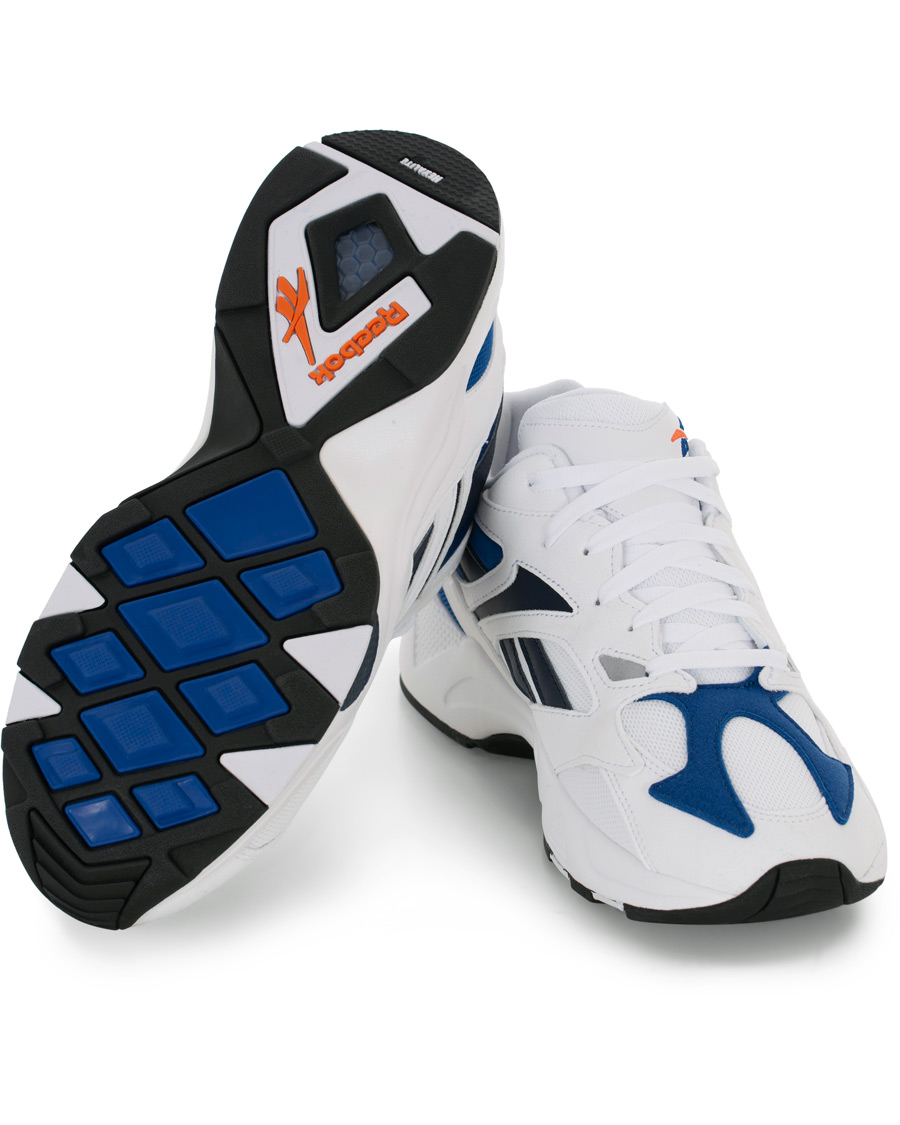 Herre | Reebok Aztrek 96 Sneaker White/Royal | Reebok | Aztrek 96 Sneaker White/Royal