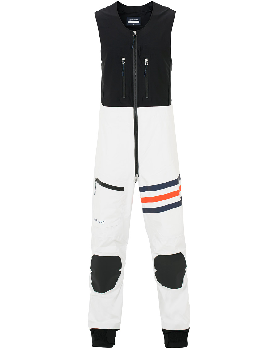 Herre | Bukser | Henri-Lloyd | Henri Lloyd Fremantle Stripe Salopette Cloud White