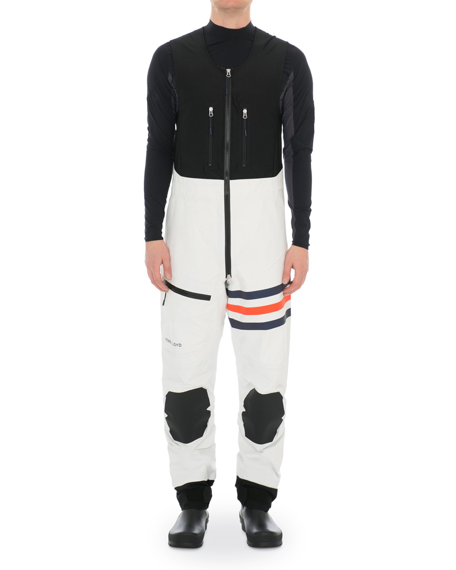 Herre | Bukser | Henri-Lloyd | Henri Lloyd Fremantle Stripe Salopette Cloud White