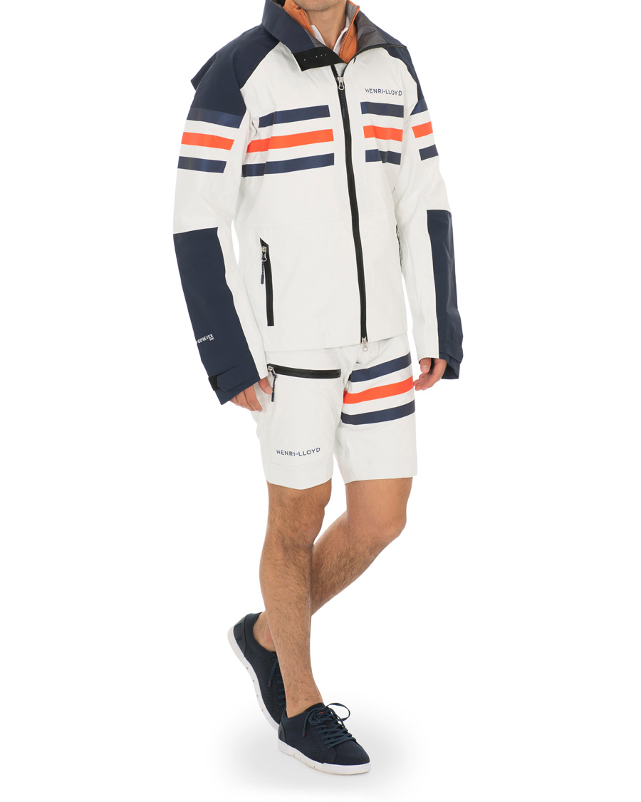 Herre | Bukser | Henri-Lloyd | Henri Lloyd Fremantle Stripe Shorts Cloud White