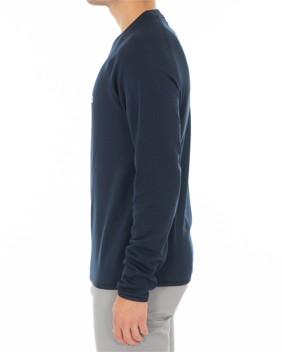 Herre | Gensere | Henri-Lloyd | Henri Lloyd Fremantle Stripe Crew Neck Sweatshirt Navy Blue