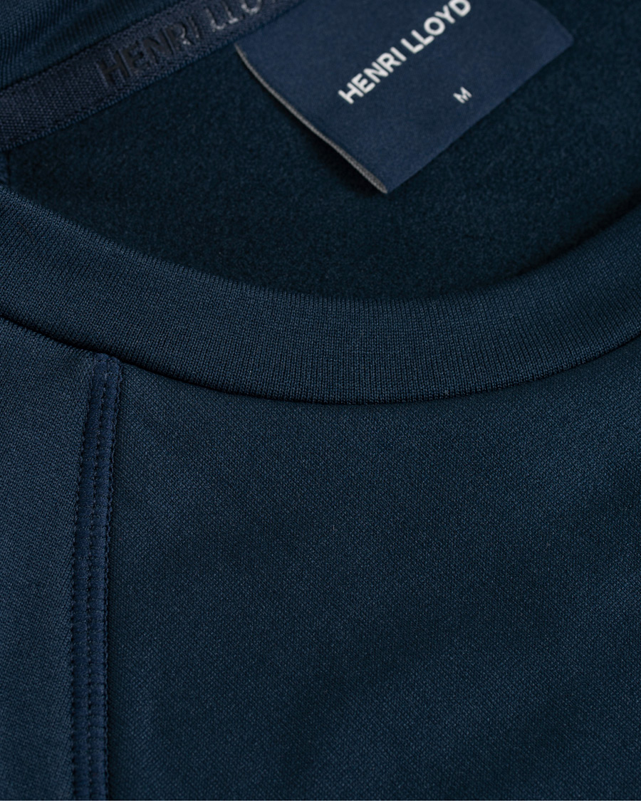 Herre | Gensere | Henri-Lloyd | Henri Lloyd Fremantle Stripe Crew Neck Sweatshirt Navy Blue