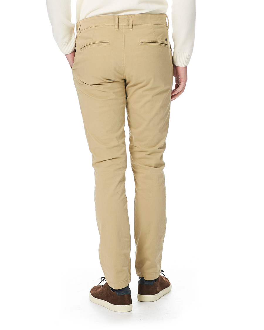 Herre | Bukser | NN07 | Marco Slim Fit Stretch Chinos Sand