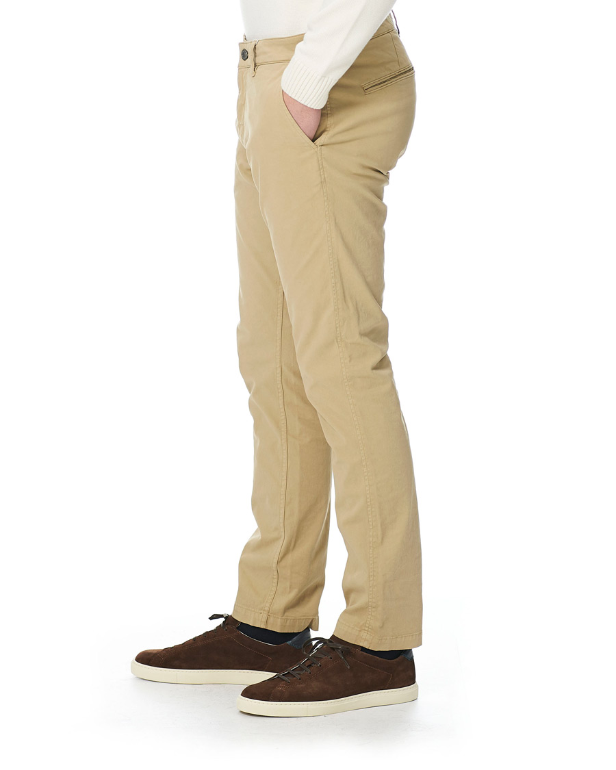 Herre | Bukser | NN07 | Marco Slim Fit Stretch Chinos Sand