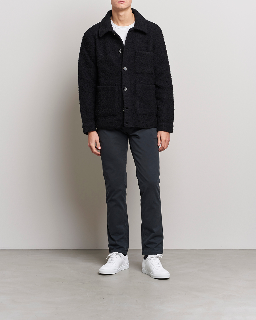 Herre | Bukser | NN07 | Marco Slim Fit Stretch Chinos Dark Grey