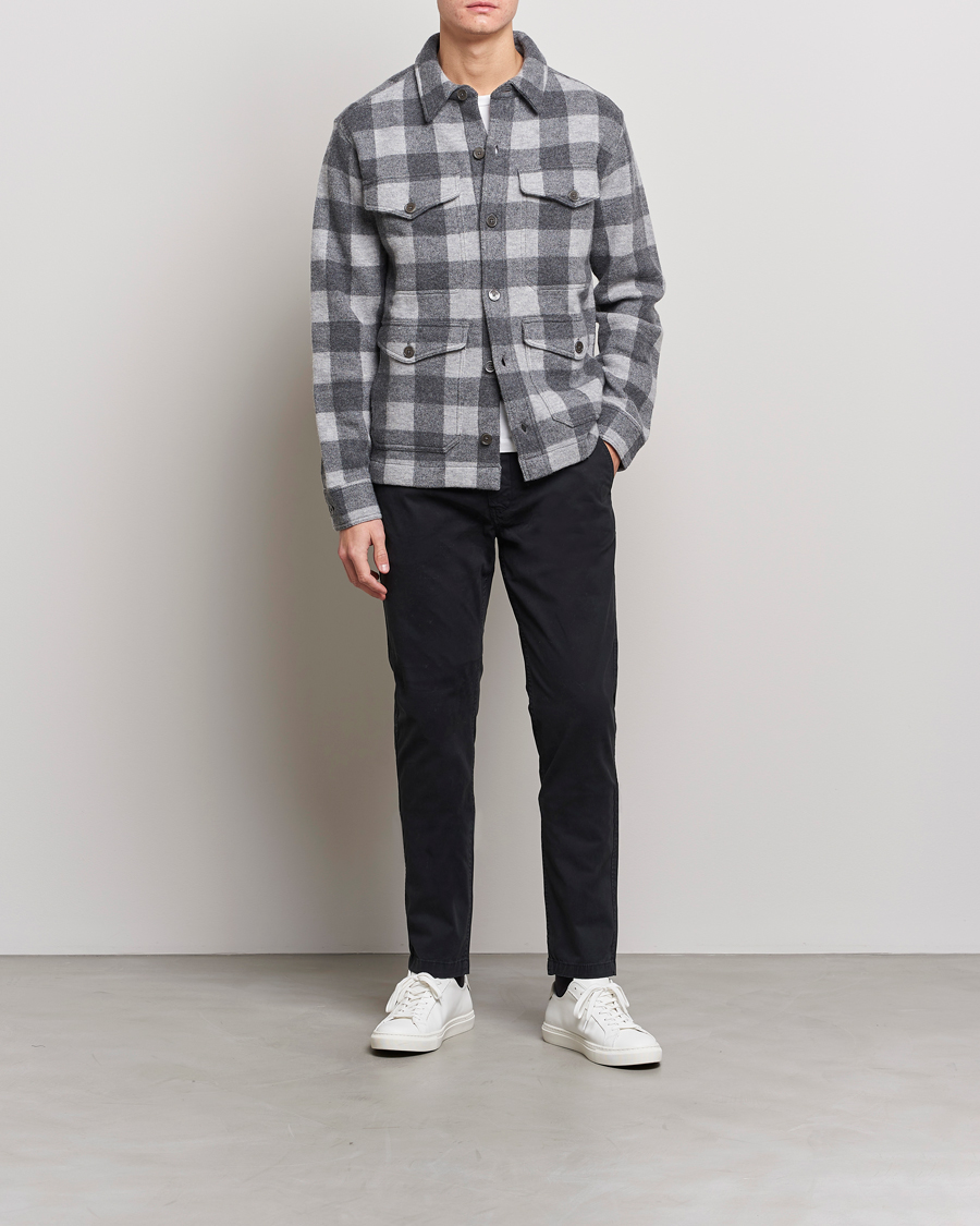 Herre | Bukser | NN07 | Marco Slim Fit Stretch Chinos Black