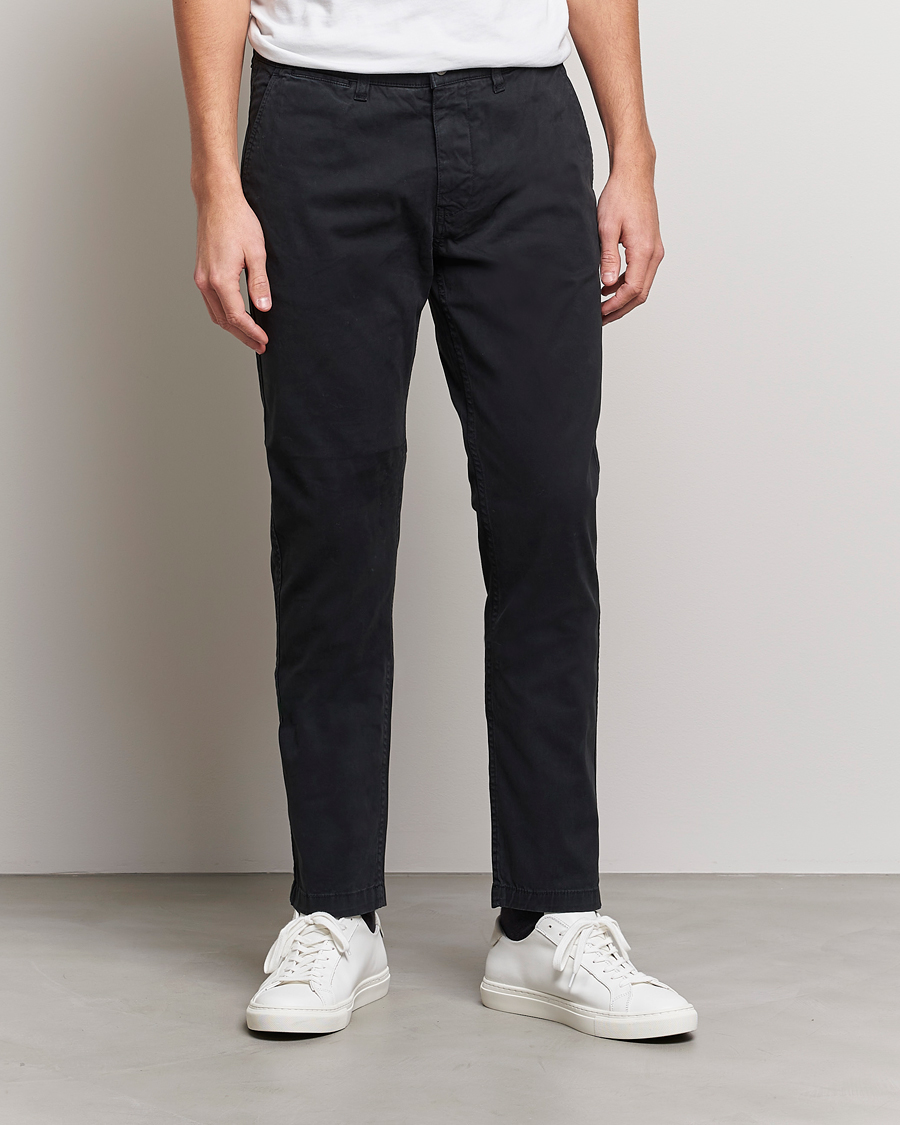 Herre | Klær | NN07 | Marco Slim Fit Stretch Chinos Black