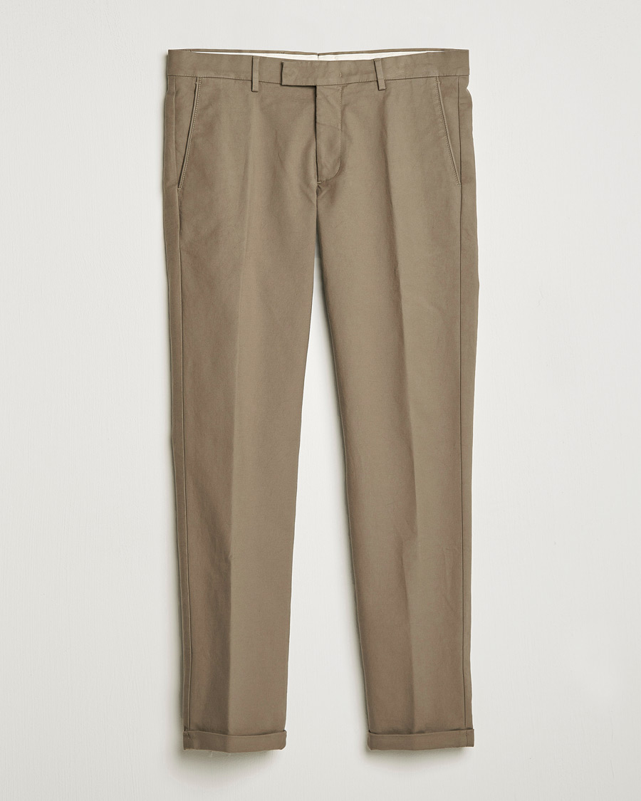Herre | Bukser | NN07 | Scott Regular Fit Stretch Trousers Khaki