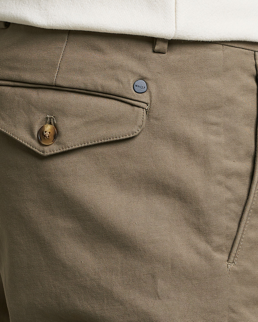 Herre | Bukser | NN07 | Scott Regular Fit Stretch Trousers Khaki