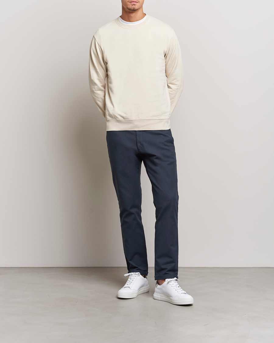 Herre | Bukser | NN07 | Scott Regular Fit Stretch Trousers Navy Blue