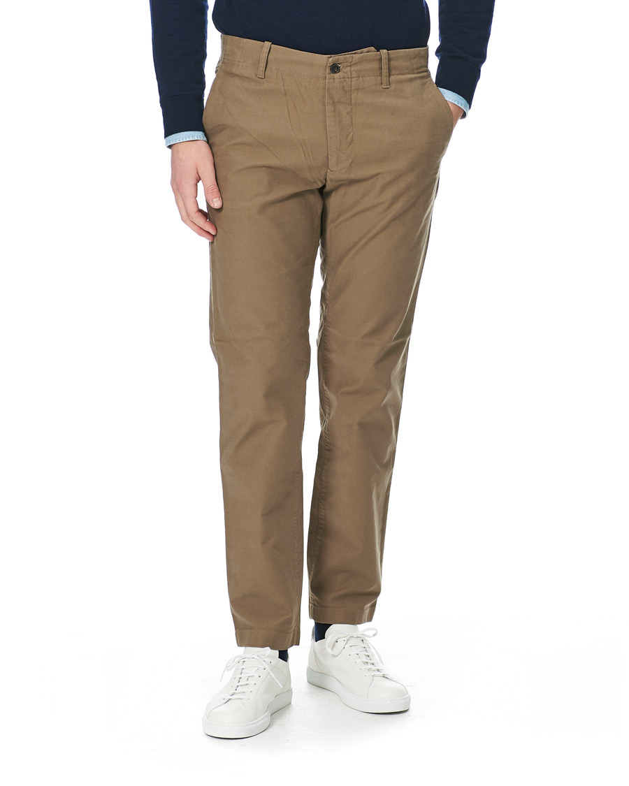 Herre | Bukser | NN07 | Steven Regular Fit Stretch Chinos Green Stone