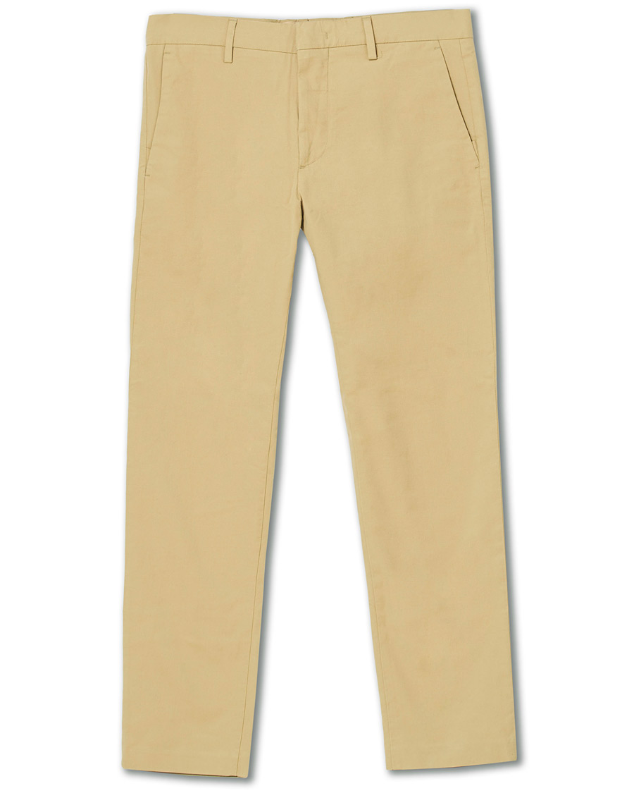 Herre | Bukser | NN07 | Theo Regular Fit Stretch Chinos Sand Khaki
