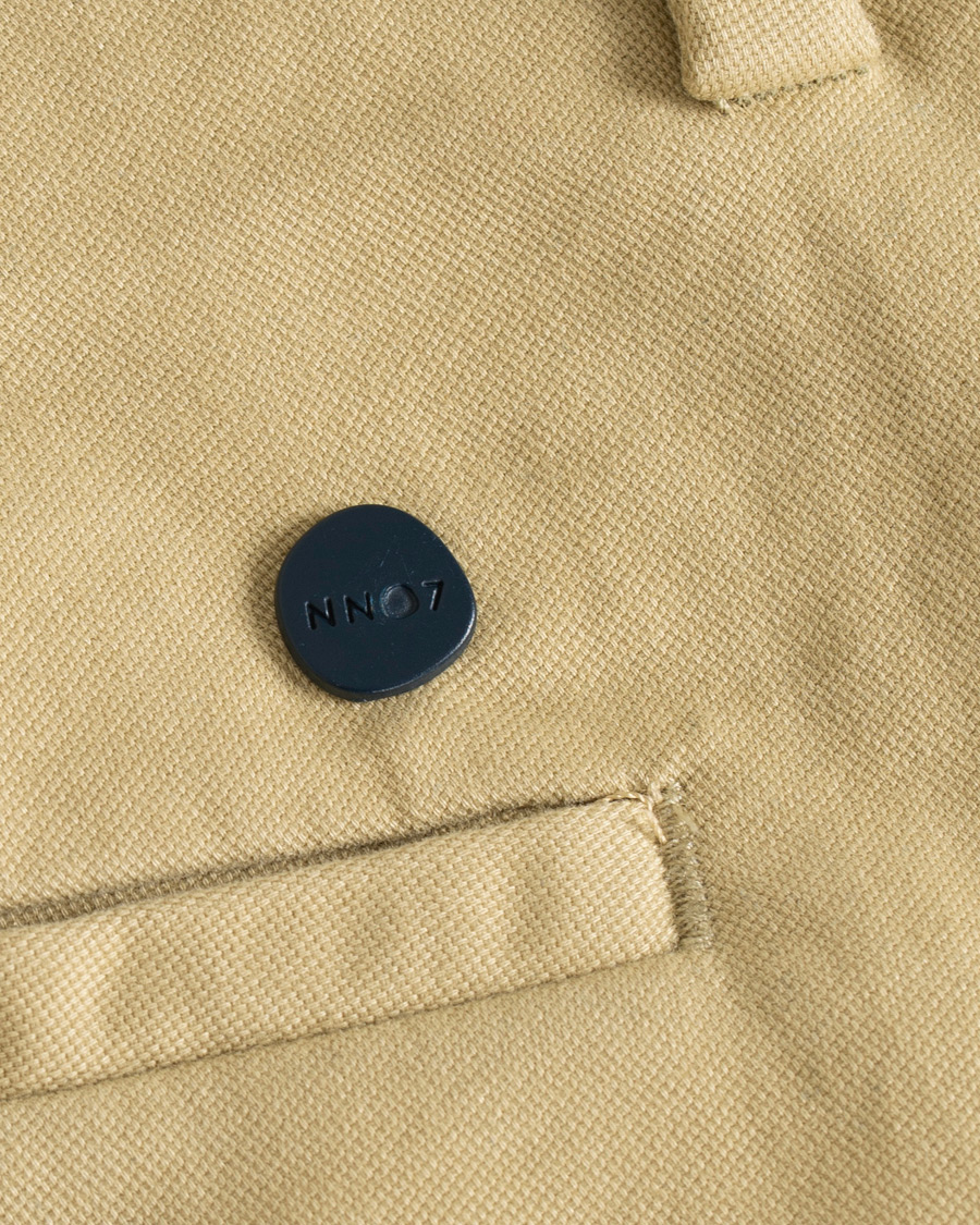 Herre | Bukser | NN07 | Theo Regular Fit Stretch Chinos Sand Khaki