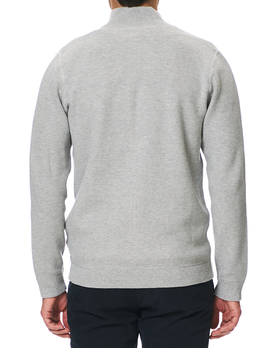 Herre | Gensere | NN07 | Patrick Full Zip Medium Grey Melange