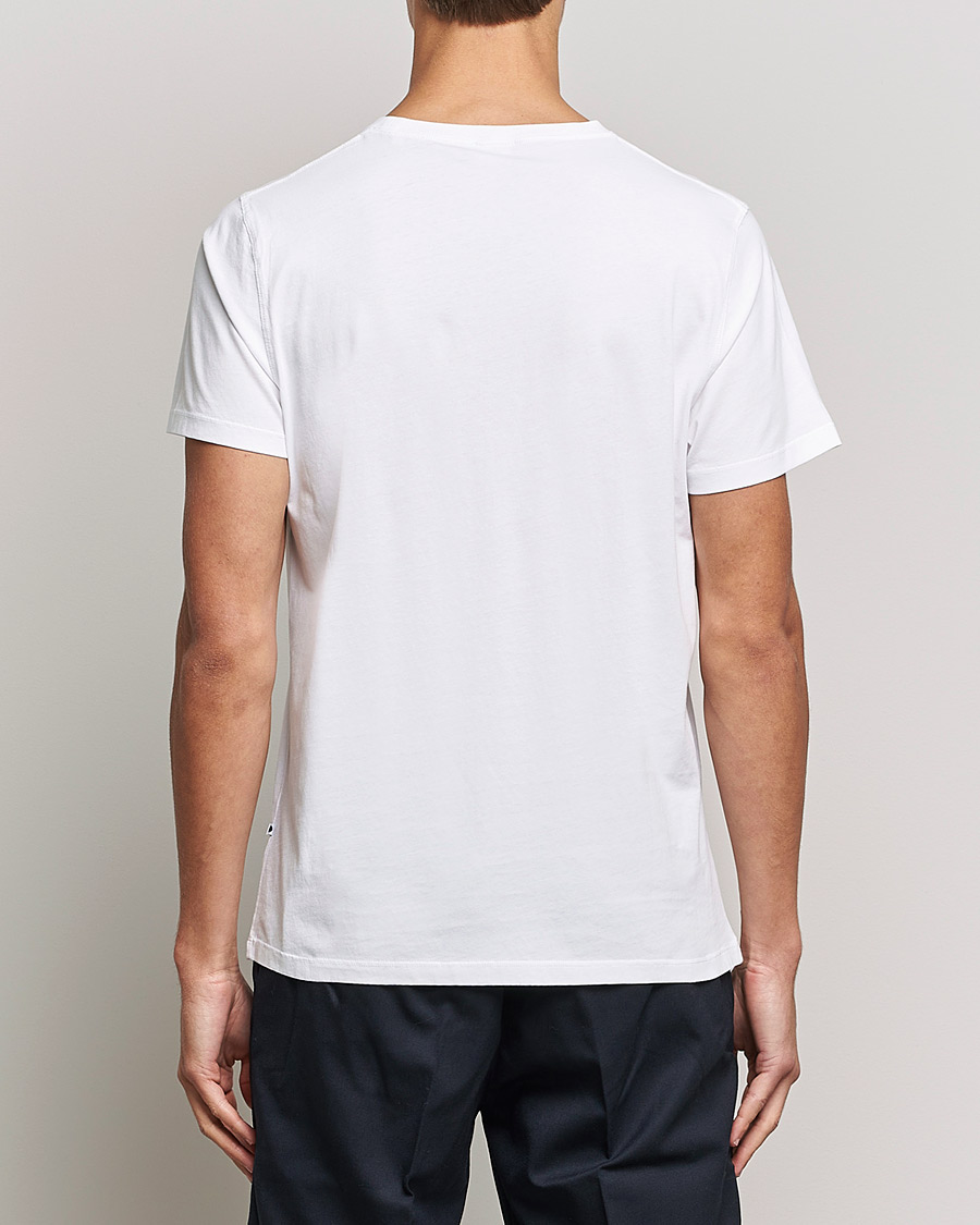 Herre | T-Shirts | NN07 | Pima Crew Neck Tee White