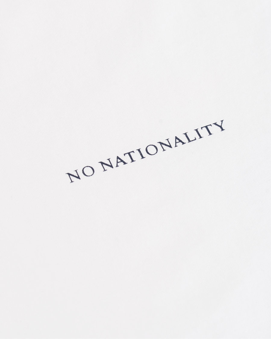 Herre | T-Shirts | NN07 | Ethan Printed Crew Neck Tee White