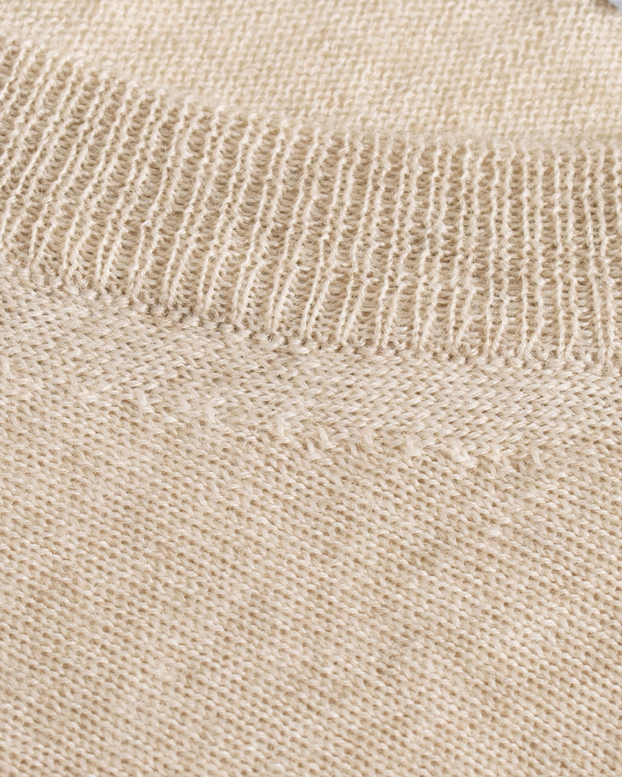 Herre | Gensere | NN07 | Ted Extra Fine Merino Crew Neck Pullover Light Khaki