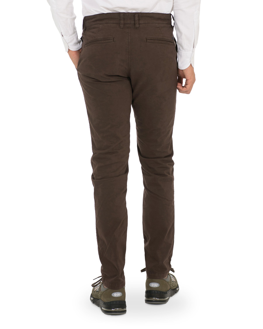 Herre | Bukser | NN07 | Marco Slim Fit Stretch Chinos Brown W28L32