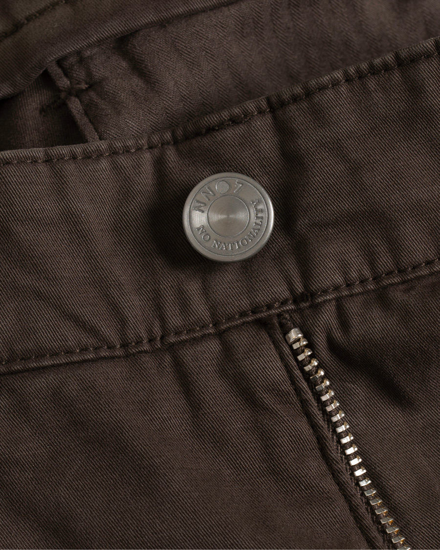 Herre | Bukser | NN07 | Marco Slim Fit Stretch Chinos Brown W28L32
