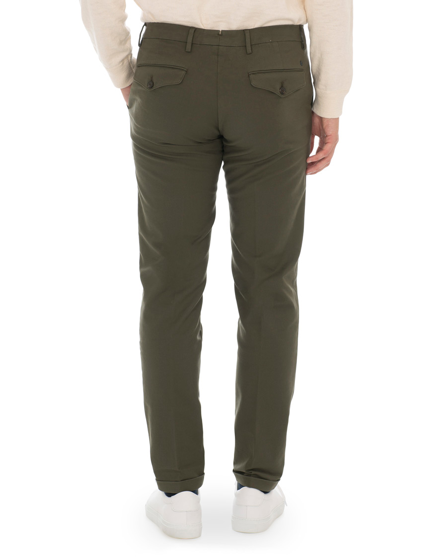 Herre | Bukser | NN07 | Scott Regular Fit Stretch Trousers Army Green