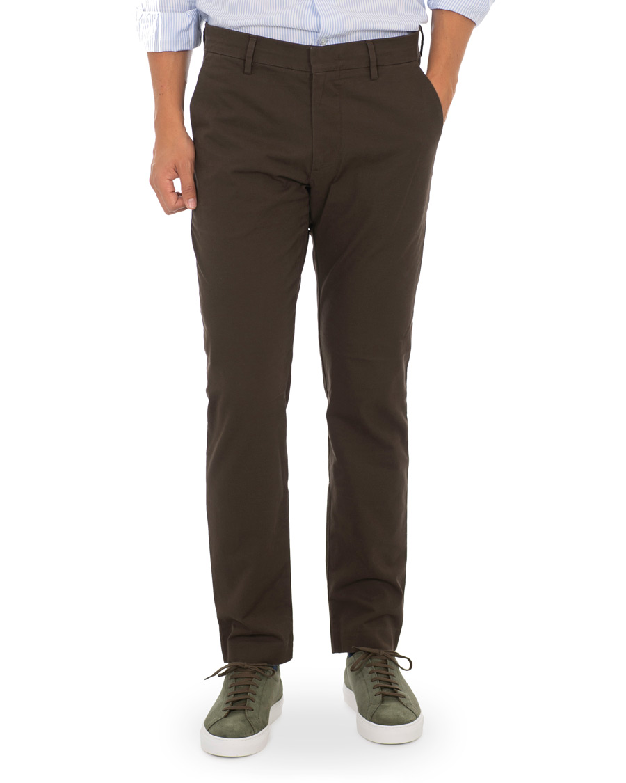 Herre | Bukser | NN07 | Theo Regular Fit Stretch Chinos Brown