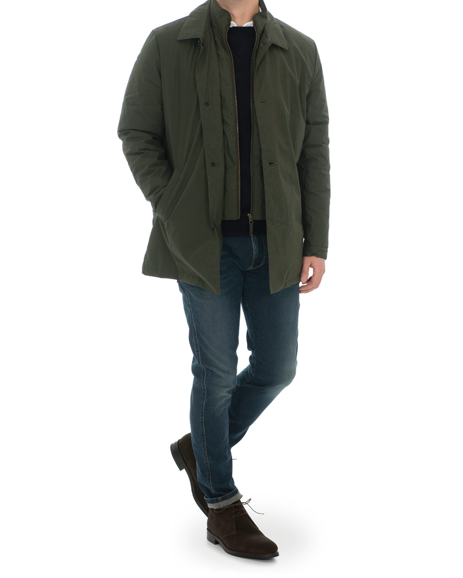 Herre | Jakker | NN07 | Blake Wax Jacket Army Green