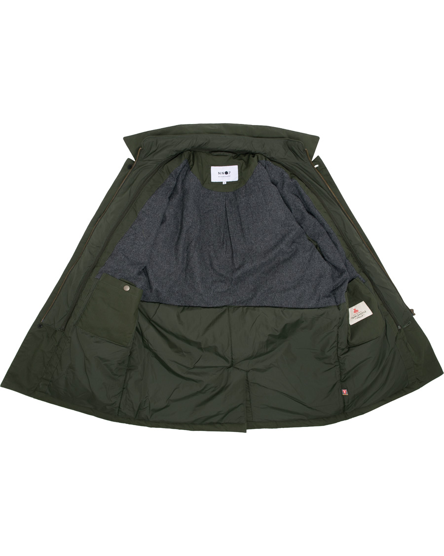 Herre | Jakker | NN07 | Blake Wax Jacket Army Green