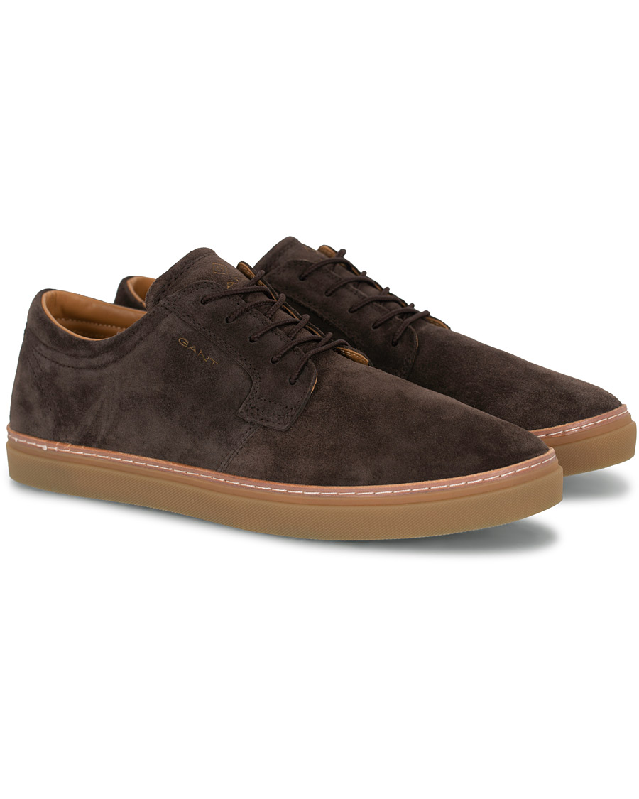 Herre | GANT Bari Sneaker Dark Brown Suede | GANT | Bari Sneaker Dark Brown Suede