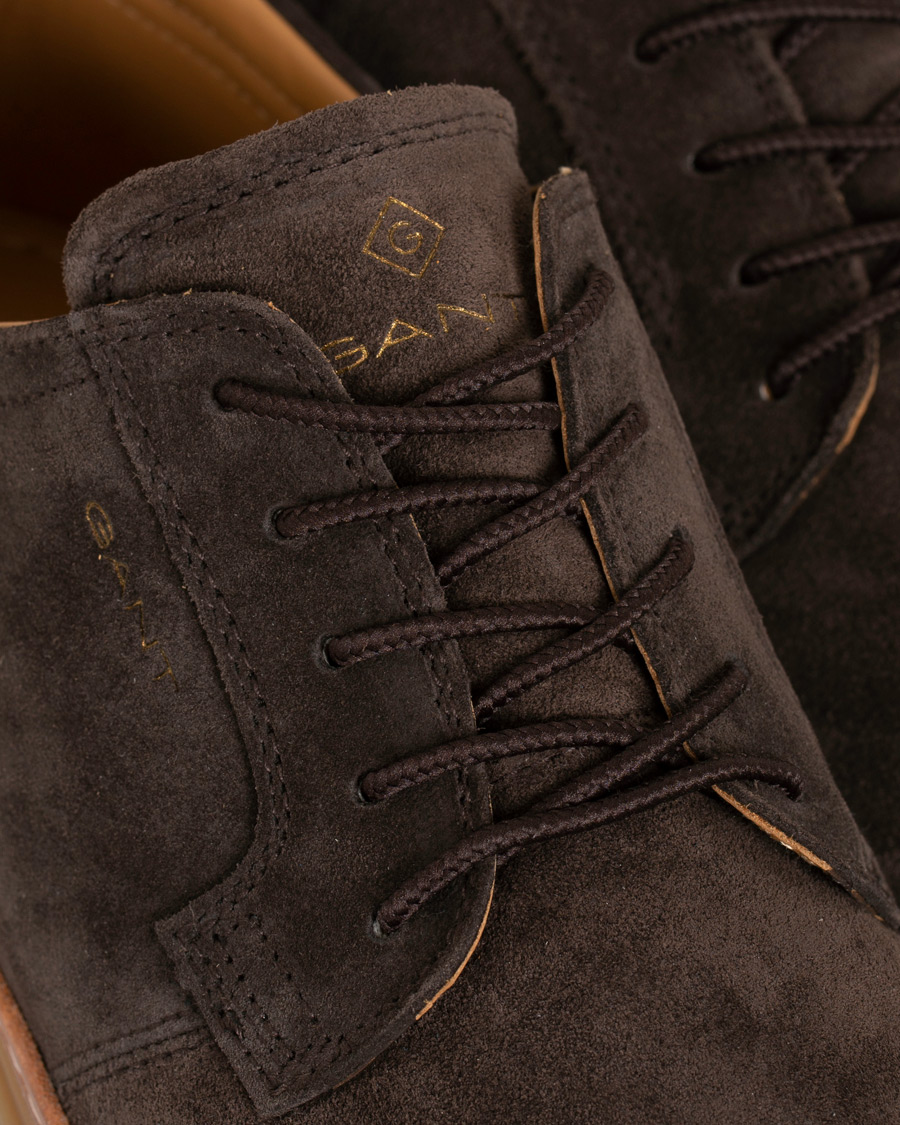 Herre | GANT Bari Sneaker Dark Brown Suede | GANT | Bari Sneaker Dark Brown Suede