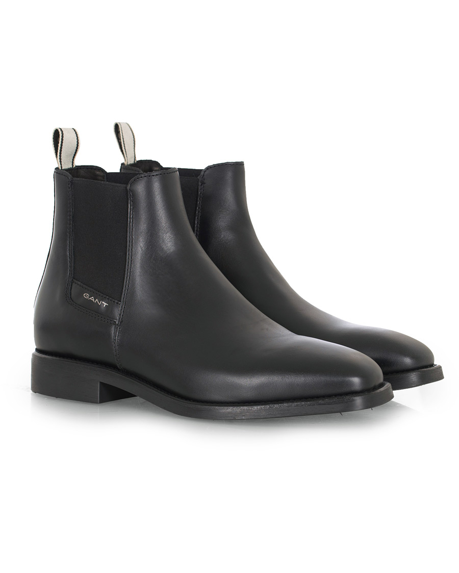 Herre | GANT James Chelsea Boot Black Calf | GANT | James Chelsea Boot Black Calf