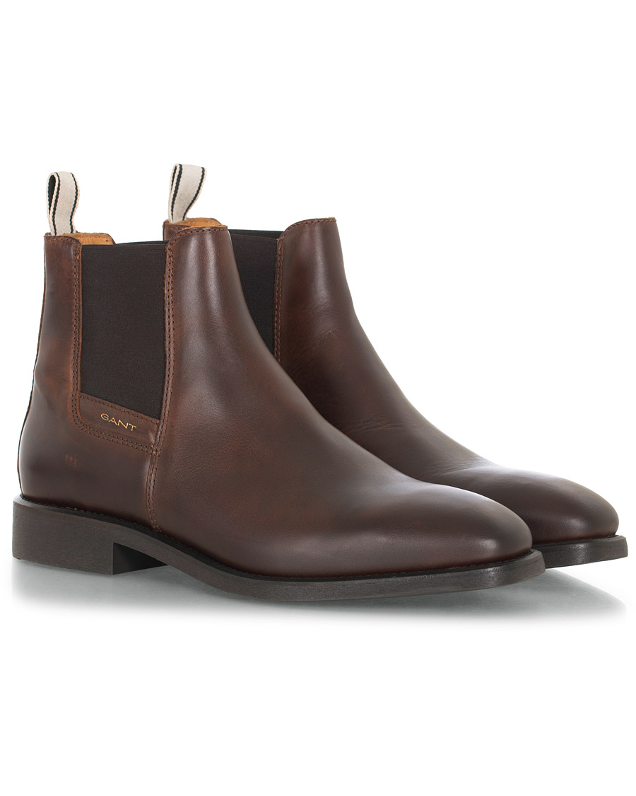 Herre | GANT James Chelsea Boot Sienna Brown Calf | GANT | James Chelsea Boot Sienna Brown Calf