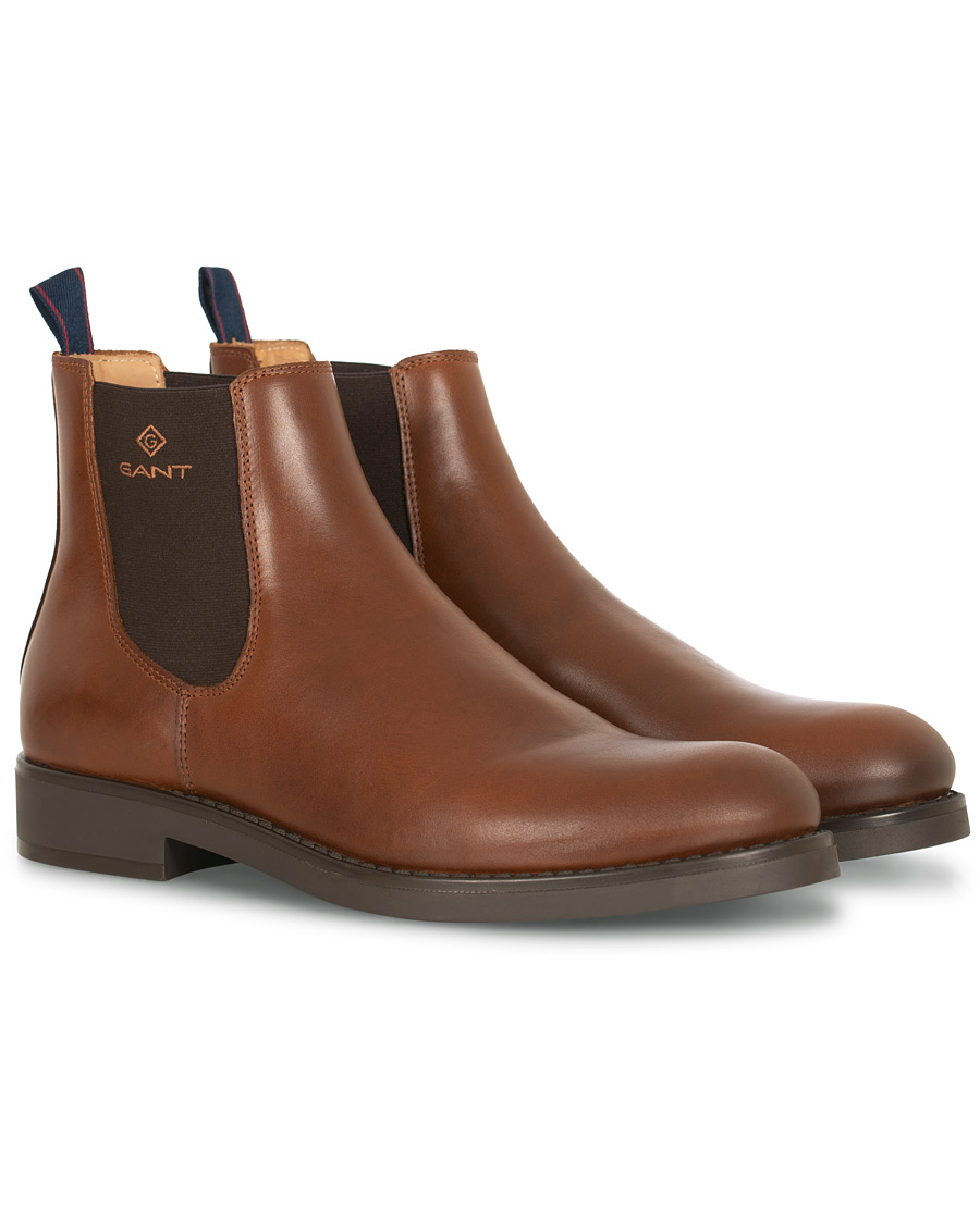 Herre | GANT Oscar Chelsea Boot Cognac Calf | GANT | Oscar Chelsea Boot Cognac Calf