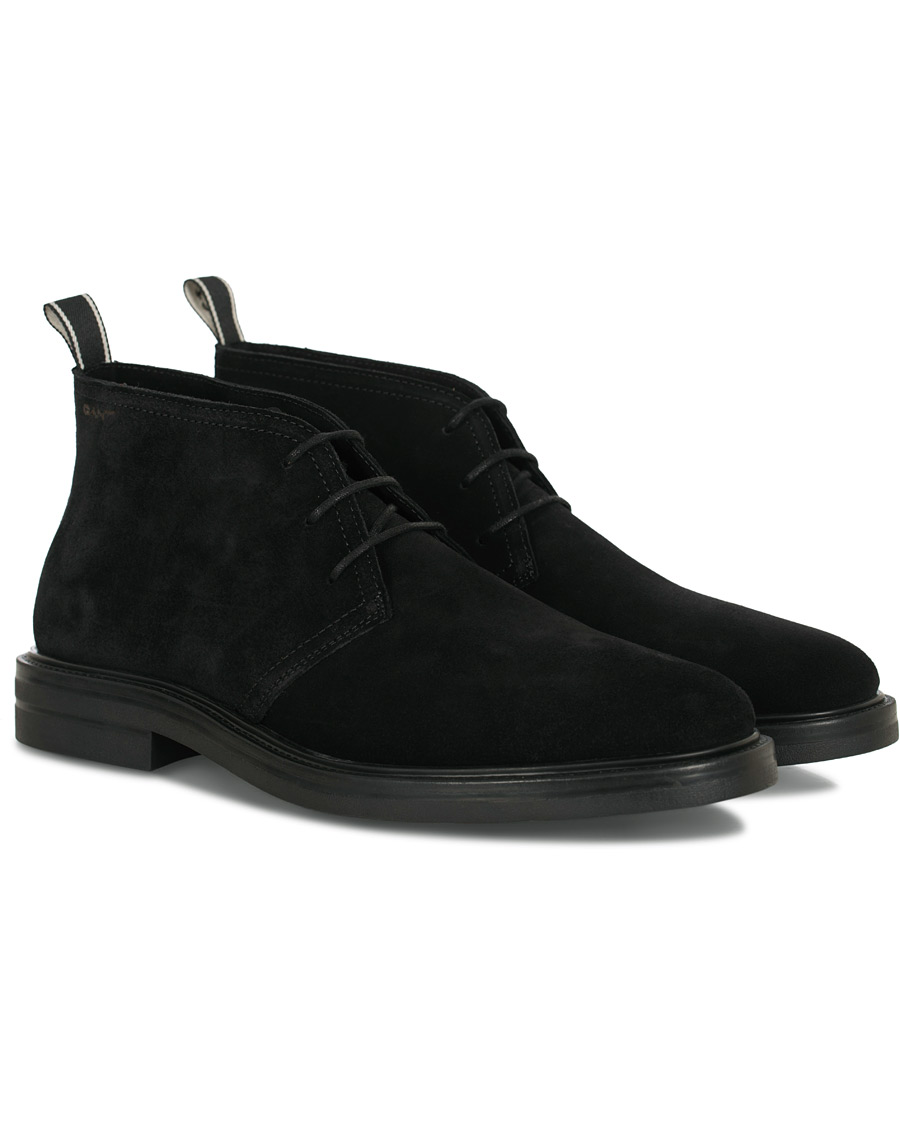 Herre | GANT Fargo Chukka Boot Black Suede | GANT | Fargo Chukka Boot Black Suede