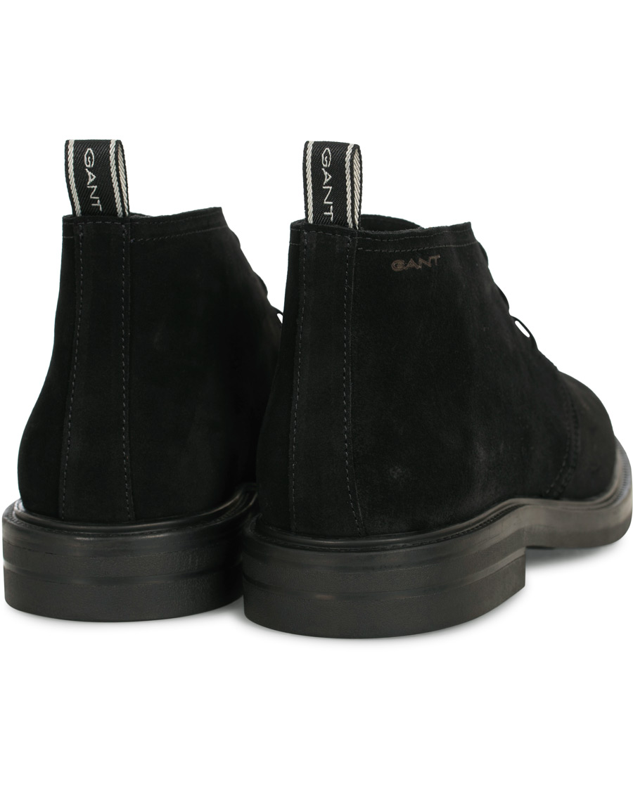 Herre | GANT Fargo Chukka Boot Black Suede | GANT | Fargo Chukka Boot Black Suede