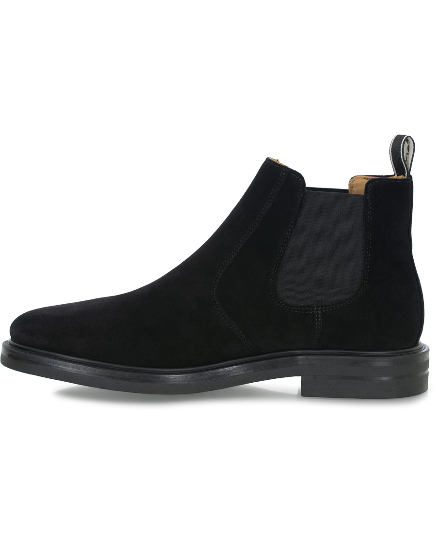 Herre | GANT Fargo Chelsea Boot Black Suede | GANT | Fargo Chelsea Boot Black Suede