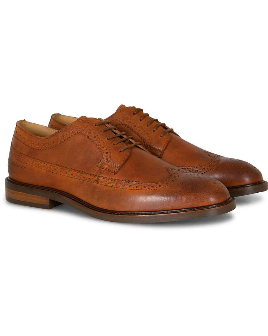 Herre | GANT Ricardo Brogue Cognac Calf | GANT | Ricardo Brogue Cognac Calf