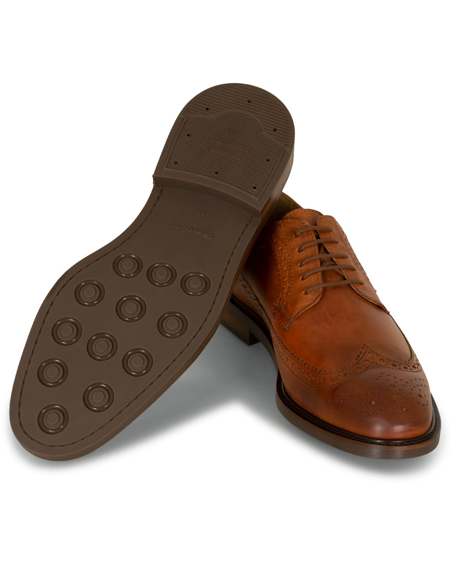 Herre | GANT Ricardo Brogue Cognac Calf | GANT | Ricardo Brogue Cognac Calf