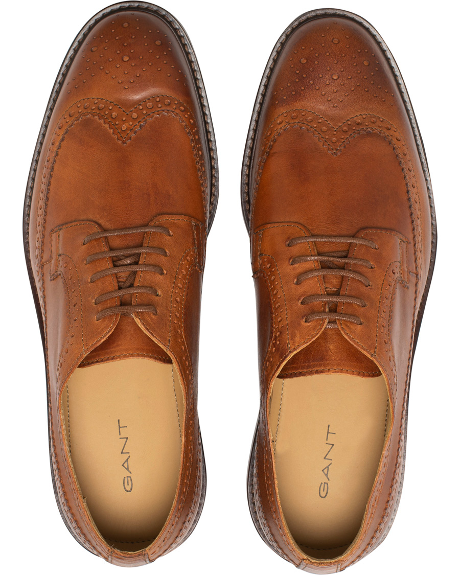 Herre | GANT Ricardo Brogue Cognac Calf | GANT | Ricardo Brogue Cognac Calf