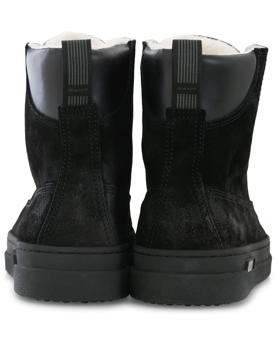 Herre | GANT Creek Wool Lined Boot Black Suede | GANT | Creek Wool Lined Boot Black Suede
