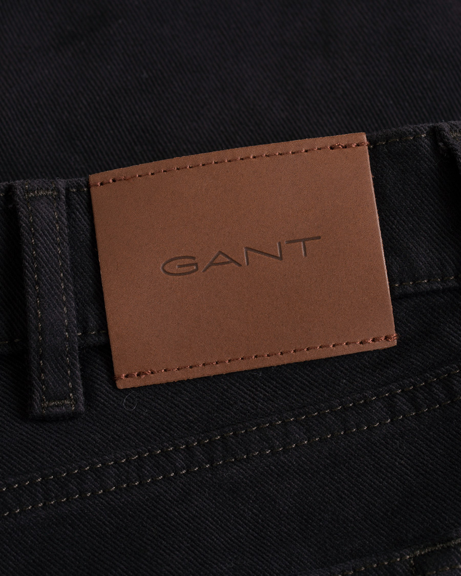 Herre | Bukser | GANT | Regular Fit Soft Twill Jeans Java Brown