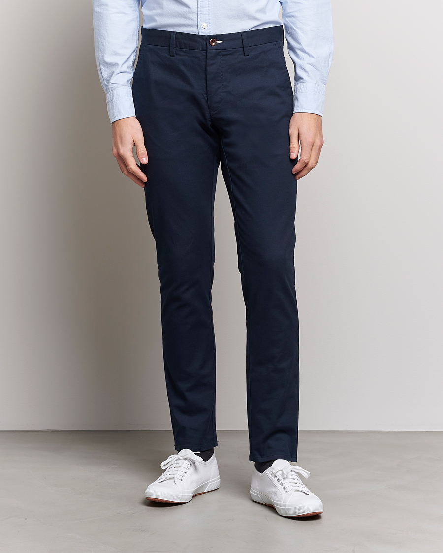 Herre | | GANT | Slim Fit Tech Prep Chino Marine