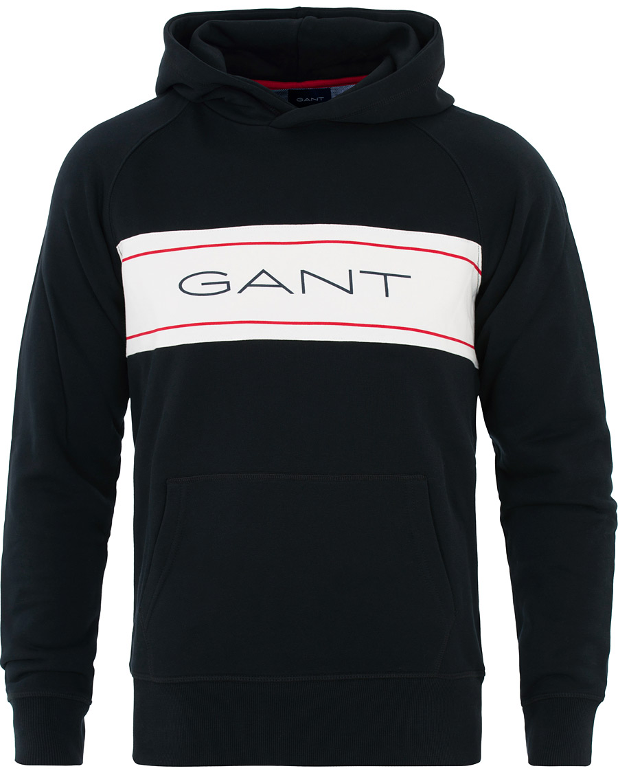 Herre | Gensere | GANT | Archive Hoodie Black