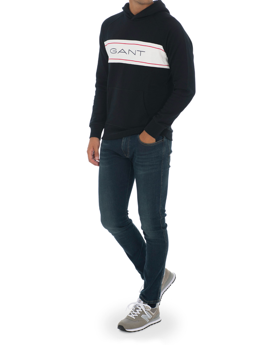 Herre | Gensere | GANT | Archive Hoodie Black