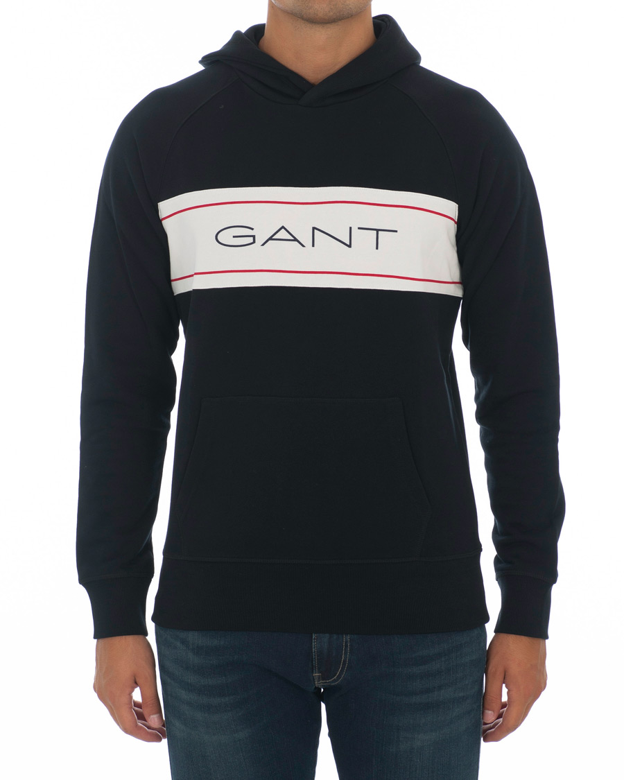 Herre | Gensere | GANT | Archive Hoodie Black